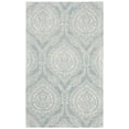 thumbnail image 2 of SAFAVIEH Marbella Driskoll Medallion Area Rug, Turquoise/Ivory, 3' x 5', 2 of 7