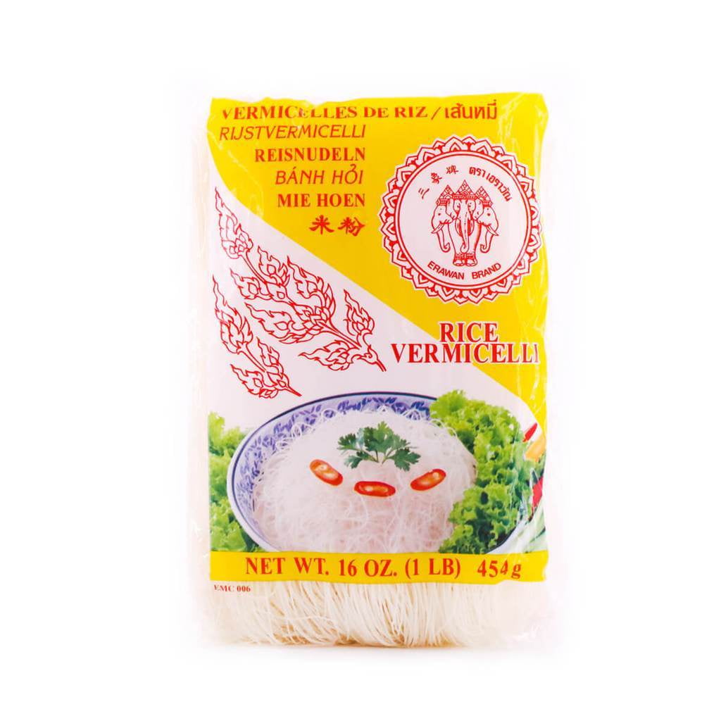 Erawan Rice Vermicelli - Rice Noodle 16 Oz (1LB)