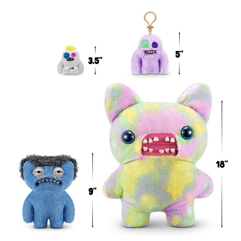激レア！【USA版】FUGGLERぬいぐるみ Fuggler Hairy Fuggs 9 inch (Gnawling Terror - Wig) Plush, Ugly