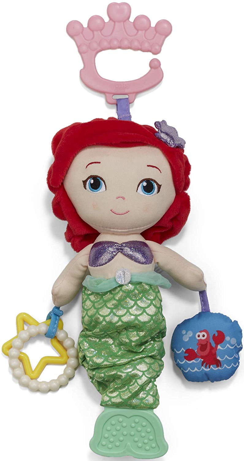 Disney Baby Peek A Boo With Ariel Activity Book And Teether NEW IN STOCK 