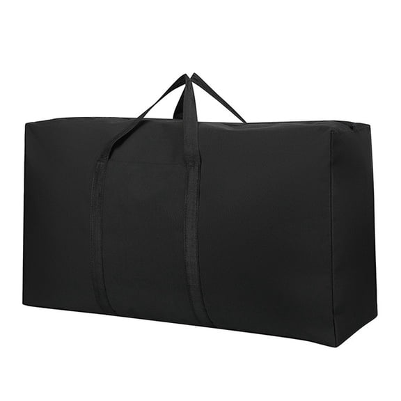 Multipurpose Extra Large Heavy Duty Storage Bags Duffle Bags for Space Saving Moving Storage (70*48*25, Black)