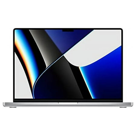 Apple MacBook Pro (16-inch, Apple M1 Pro chip with 10-core CPU and 16-core GPU, 16GB RAM, 512GB SSD) - Silver(New-Open-Box)
