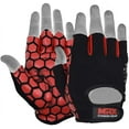 thumbnail image 3 of MRX Women's Weight Lifting Gloves Gym Training Bodybuilding Workout Glove Red Star M, 3 of 5