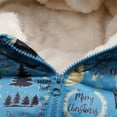 thumbnail image 4 of URMAGIC URMAGIC 2-6T Kid Boy Girl Christmas Thicken Winter Coat Hooded Puffer Jacket, 4 of 9