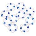 thumbnail image 1 of Shisuyan 10pcs Swimming Rings Mediterranean Style Life Buoy Decors Miniature House Decorations, 1 of 9