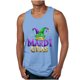 thumbnail image 5 of Tanques para Hombre para el Verano, Camisola Floral Impresión Deportiva Cuello Redondo sin Mangas, Nueva Moda Casual, 5 of 7