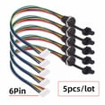 thumbnail image 2 of CY 5pcs/set DIY OEM Type C Female Socket to 6Pin Header Cable Pitch=2.0mm Panel Mount DC 5V/20V PD Power, 2 of 5