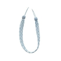 Curtains 2Pcs Creative Chinese Knot Curtain Strap Precision Braided Rope Decorations For Home Blackout Decor Bedroom Drapes Blue