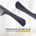 thumbnail image 5 of 4 Pieces Combs for Women and Man, Premium Black Carbon Fiber Hair Comb Set for Teasing and Parting, Professional Combs for Hair Stylist, Fine and Wide Tooth Styling Comb for All Hair Types, 5 of 6