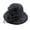 Black, variant on Sun Visors for Women Racerback UV Sun Hat Summer Golf and Hiking Headwear Women's Lace Mesh Flower Top Hat Summer Shade Foldable Sunblock Basin Hat Outdoor Large Rim Beach Sun Hat