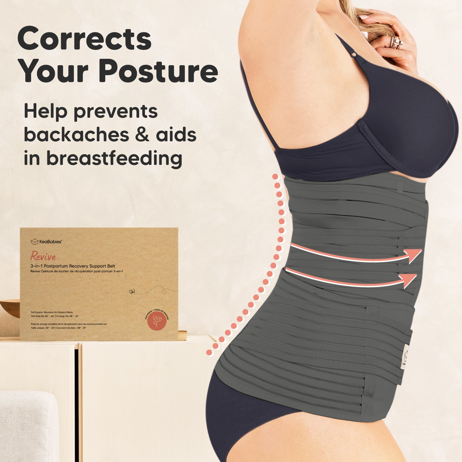 Postpartum Belly Band Wrap Tummy Control Binder – NiceDays Health