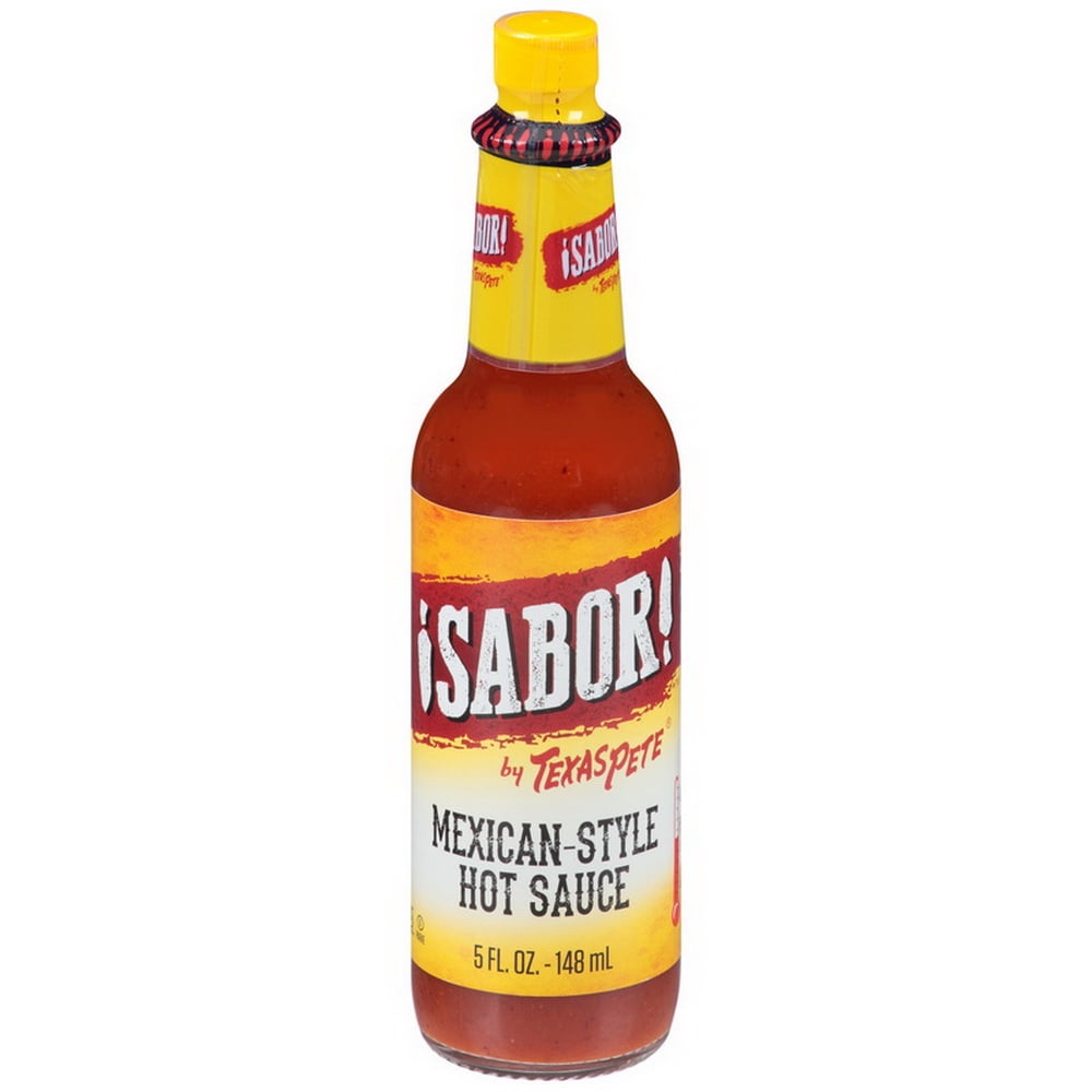 (Price/case)Texas Pete Sabor Mexican Hot Sauce 5 Ounce Bottles 12 Per