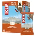 thumbnail image 1 of Protein Bars CLIF Bar, mantequilla de cacahuete crujiente, paquete de 15, 1 of 9