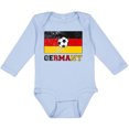 thumbnail image 3 of Inktastic German Soccer Boys or Girls Long Sleeve Baby Bodysuit, 3 of 5