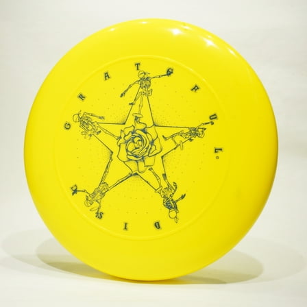Discraft Sky-Styler - Grateful Disc Star Design Bright Yellow