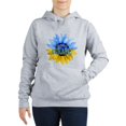 thumbnail image 1 of CafePress - Pray For Ukraine Blue And Yellow Sunflower Sweatsh - Women's Hooded Sweatshirt, 1 of 1