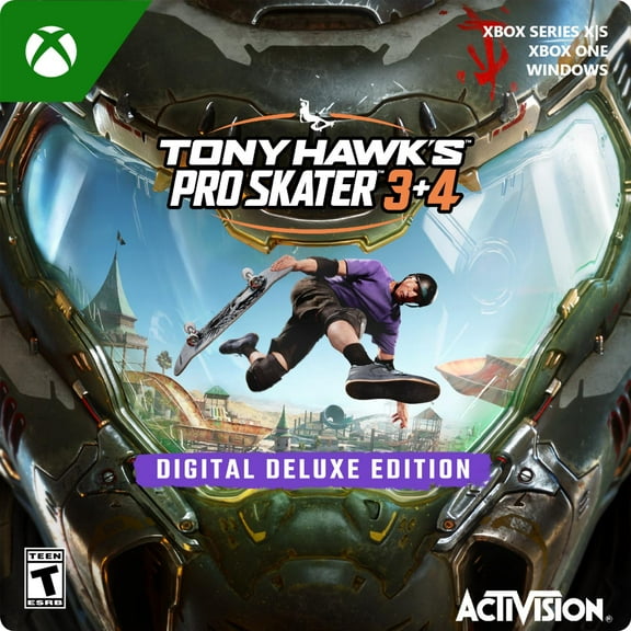 Tony Hawk's Pro Skater 3,4: Deluxe Edition Xbox Series X|S, Windows 10 [Digital]