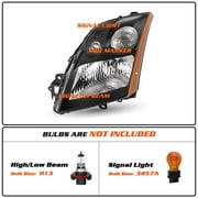 For 2007 2008 2009 Nissan Sentra Headlights Assembly Headlamps Left+Right