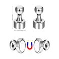 thumbnail image 3 of 10pcs Strong Magnetic Push Pins Metal Magnet Fridge Magnets, 3 of 5