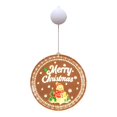 thumbnail image 3 of Adorno navideño colgante jinwen muñeco de nieve con luz blanca cálida, 3 of 8