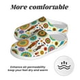 thumbnail image 6 of Lsque Beautiful African Womens Pattern Womens Comfort Cotton on Scuff With Memory Foam and Anti-skid Sole Slipper-42/43, 6 of 7