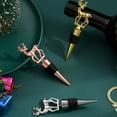 thumbnail image 2 of Food Grade Zinc Alloy Wine Preserver Champagnes Bottle Cork Stopper for Home, 2 of 15