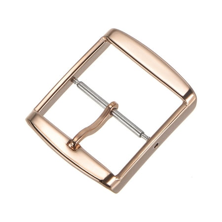 

Uxcell Watch SUS304 Polished Flat Buckle for 18mm Width Watch Bands Rose Gold Tone