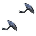 thumbnail image 1 of Maytalsory Carbon Fiber Motorcycle Rear Wheel Fender Mudflap for Niu Technologies Sturdy and Efficient 1st Generation Black 2Set, 1 of 1