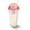 Red, variant on Shop Uwu Reusable Plastic Cup With Lid And Straw - Double Walled Insulated Cup With Crystal Dome Lid; Cold Drink Tumbler With Straw; Reusable Transparent Iridescent Cups - 560ml (Grey)