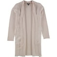 thumbnail image 2 of Alfani Womens Mixed Stitch Cardigan Sweater, Pink, Small, 2 of 2