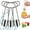 3PCs, variant on 2/3pc 304 Core Remover Fruit and Vegetable Corer,Food-Grade Stainless Steel for Kitchen,Serrated Blades for Easy Coring,T-Shaped Handle for Comfortable Grip,Multifunctional for Peppers or Apples