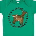 thumbnail image 4 of Inktastic Future Goat Farmer with Cute Goats and Hoof Prints Boys or Girls Baby Bodysuit, 4 of 5