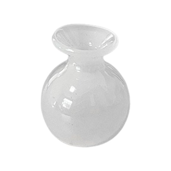 OIUR Mini Glass Vase Refrigerator Decor Home Office Kitchen Locker Fridge 3D Miniature Flower Vase Decoration Ornament
