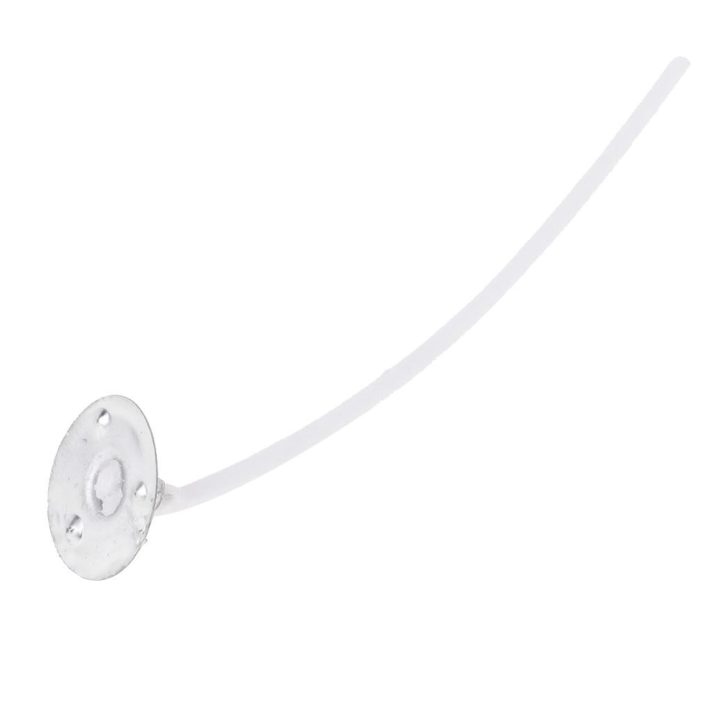 FVDPWYE 200Pcs Low Smoke Candle Wicks w/ Tabs 30mm 70mm for DIY Scented Candles Making