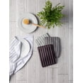 thumbnail image 4 of DII Stripe Microfiber Twl Gray (Set of 4), 4 of 4