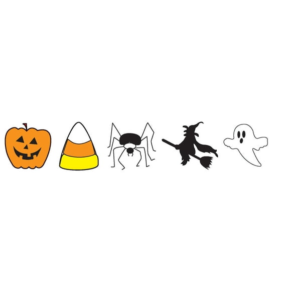 SHAPES ETC.  Incentive Stamp Set - Halloween