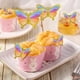 thumbnail image 4 of 50 piezas mariposa Cupcake Topper cumpleaños boda fiesta pastel pared mariposas decoraciones tamaño mixto MFZFUKR BST3028824-5, 4 of 5
