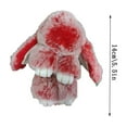 thumbnail image 3 of Dsscvnef Keychain Bunny Lu Lu Keychain Cute Bunny Keychain Bunny Keychain Pl Ush, 3 of 4