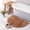 A_New#21973, variant on Half Round Water Absorbent Bathroom Floor Mat Non Slip Entrance Rug for Bedroom Toilet 35x50cm