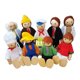 thumbnail image 5 of Mini Figura De Personas, Figura De Juego Portátil, Muñecas En Miniatura, Juego De Casa De Muñecas De Madera, 5 of 9