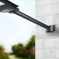 thumbnail image 6 of Black 50cm Outdoor Street Light Pole Lamp Holder with Wall Bracket Support for Stick Lights, 6 of 8