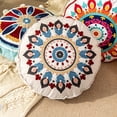 thumbnail image 3 of Funda de almohada de de meditación de Mandala forma forma forma , tapiz indio de 45 cm, funda de cojín de puf bohemio, funda de almohada de Mandala Blanco Macarena Funda Cojín Mandala, 3 of 7
