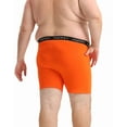 thumbnail image 4 of INNERSY Big Men's Cotton Boxer Briefs with Mesh Fly XL-5XL 4-Pack(2XL,Vibrant), 4 of 9