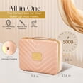 thumbnail image 2 of Estuche de maquillaje NJ GLAM Travel con espejo LED y espejo 10x, 2 of 9