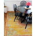 thumbnail image 7 of Unique Loom Penrose Collection Area Rug - Alexis (8' Square Gold/Gray), 7 of 7