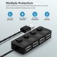 thumbnail image 5 of USB 2.0 HUB Multi 4 puertos Splitter Expander Adaptador de corriente USB para PC portátil, 5 of 6