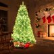 thumbnail image 3 of Árbol de Navidad artificial Costway 210 cm 1040 puntas 380 luces LED blanco cálido, 3 of 4