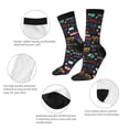 thumbnail image 3 of Vsdgher Basketball Crew Socks for Men & Women, Breathable Casual Athletic Ankle Socks, 3 of 6