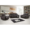 thumbnail image 2 of HomeRoots 366194 Brown Sofa Set, 3 Piece - 200 x 123 x 123 in., 2 of 2