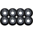 thumbnail image 1 of Roues d'Extérieur en Ligne Noires 80mm 82A Rec/Entraînement Physique/Hockey, 1 of 1
